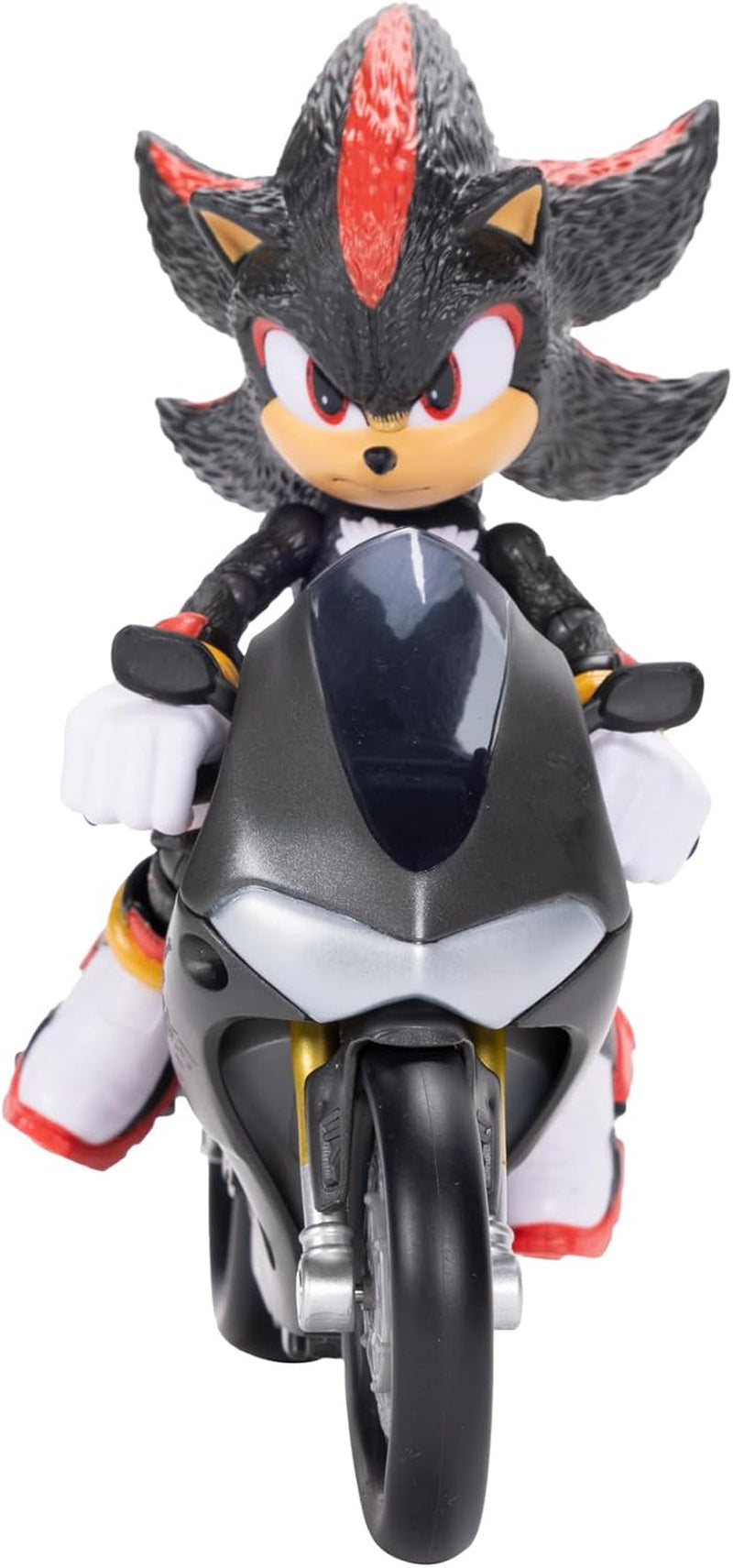 Sonic 3 The Movie Shadow Figure, 15 cm, pohyblivý, včetně Shadow Mobile od Jakks Pacific, Acoustic, Black Akční figurky Naty Shop