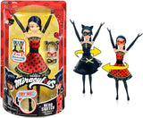 Bandai - Miraculous Ladybug - Panenka Marinette Color Change Surprise - Miraculous Jointed Doll, 26 cm + 3 překvapení - náhodný vzor - P50390 Naty Shop Dolls Transforming Ladybug Doll