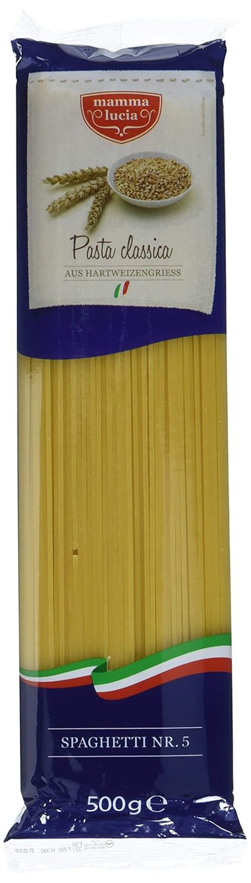 Těstovinové špagety č. 5, balení 20 ks (20 x 500 g)
