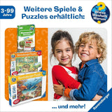 Dětské puzzle Ravensburger 13411 - Mořská stvoření na korálovém útesu - Proč? Proč? Proč? Puzzle 150 dílků XXL + vědomostní plakát, pro děti od 7 let Puzzle Naty Shop
