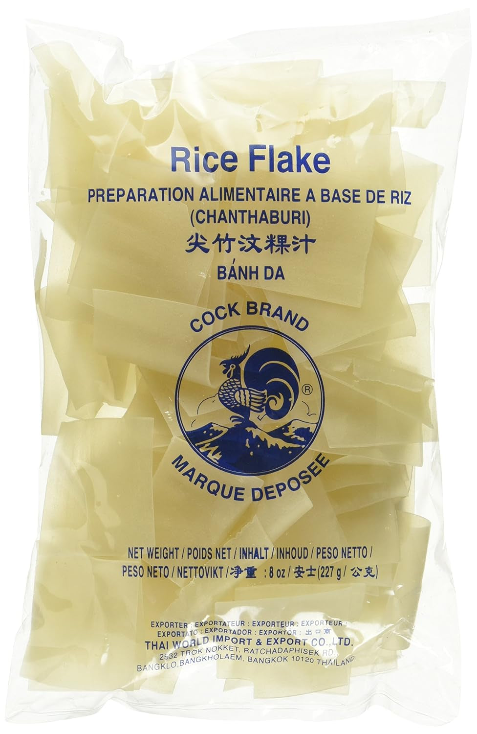 Kohouti rýžové vločky, trojúhelníkové, 1 balení (1 balení x 227 g)