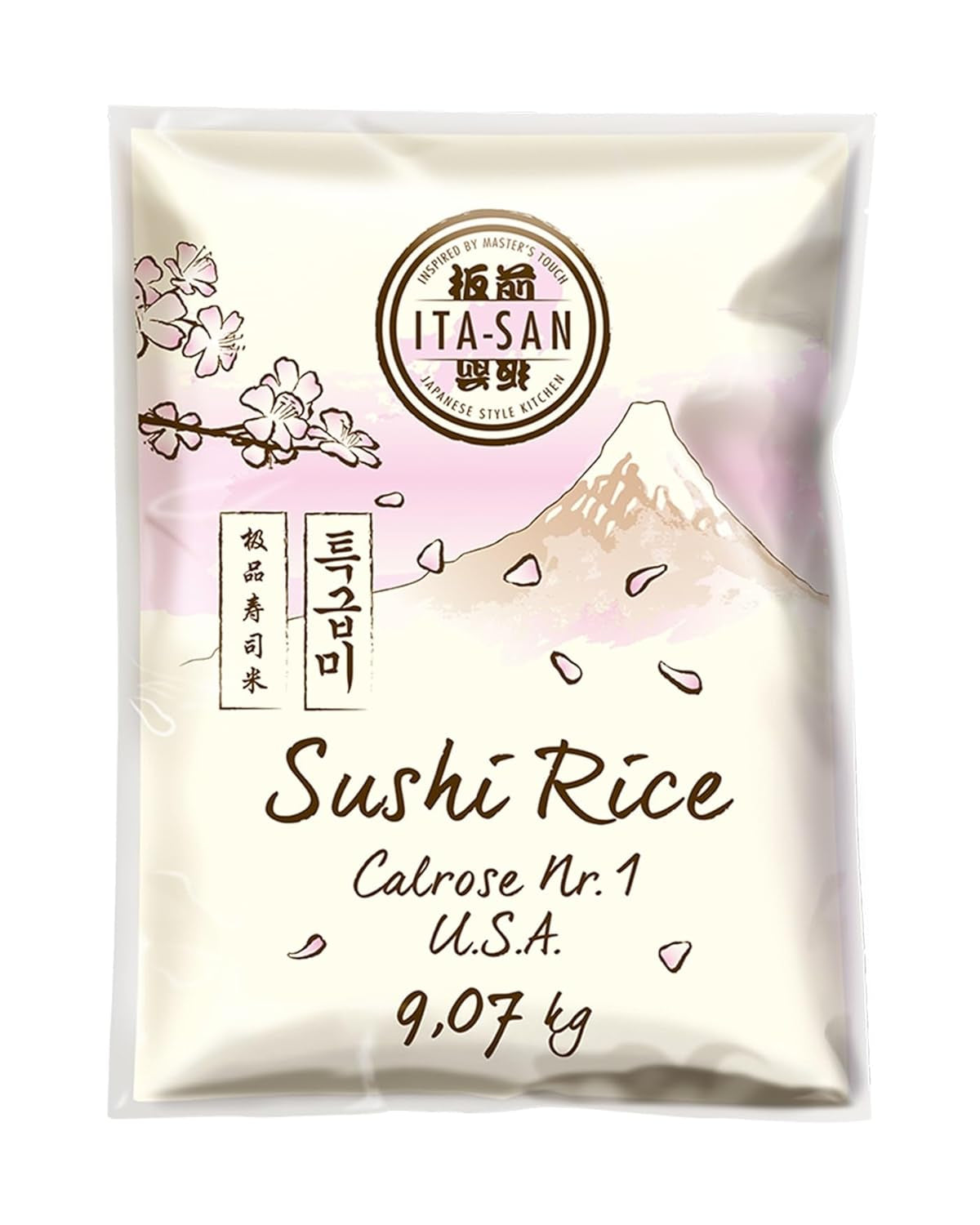 ITA-SAN Calrose / Rýže na sushi, 1 balení (1 x 9,07 kg)
