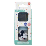 Tataway Disney Mickey Mouse dětský ovocný dudlík vyrobený z plastu bez BPA s funkcí škrcení, omyvatelný a opakovaně použitelný