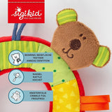 SIGIKID 40490 Aktivní kroužek Baby Activity PlayQ Hračka pro dívky a chlapce pro děti doporučeno od 3 měsíců vícebarevná Baby Toys Naty Shop