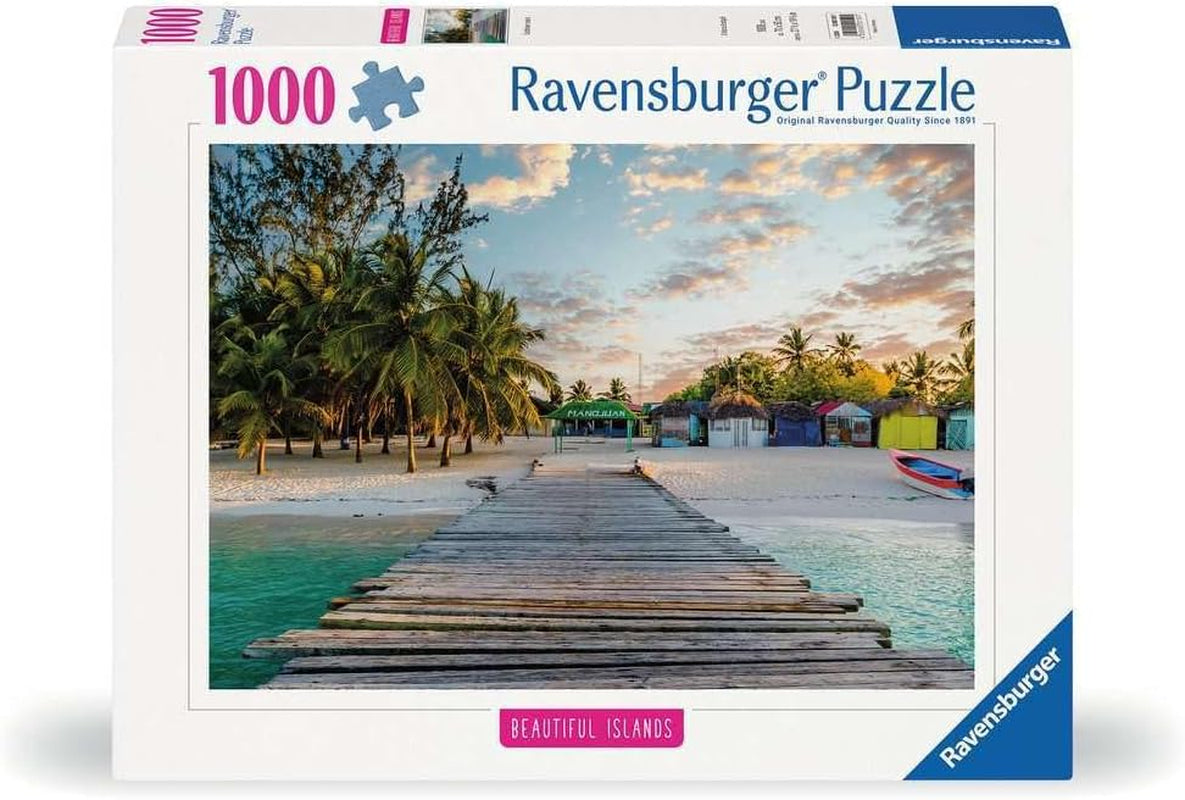 Ravensburger Puzzle Beautiful Islands 16912 - Karibský ostrov - 1000dílné puzzle pro dospělé a děti od 14 let Puzzle Naty Shop Nový design