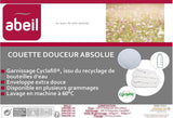 Abeil 15000000325 Polštář, bílý, bílý, 240 X 260 cm Peřiny a přikrývky Naty Shop
