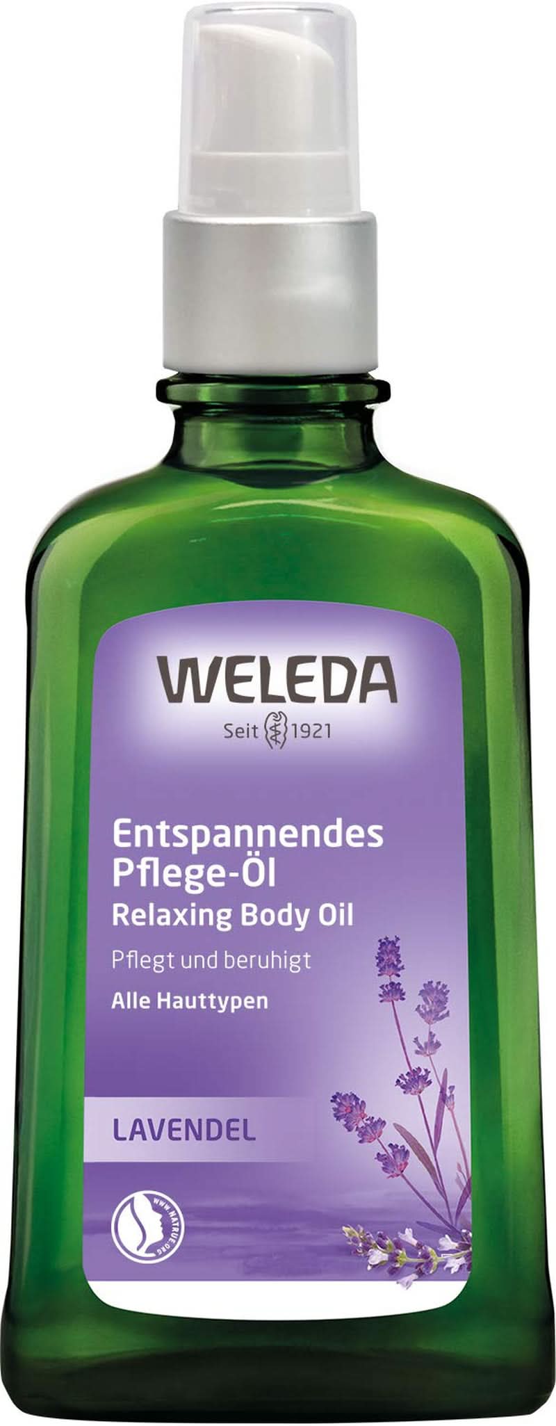 WELEDA Bio levandulový tělový olej, 100 ml Kosmetika a kosmetika Naty Shop
