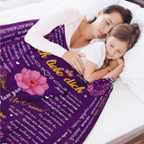 Dárky pro mámu, Dárek k výročí pro páry, Besond Women, Manžele Sestry a Matky, Zabezpečení Ideální pro Den matek, Valentýna a Vánoce 50"X60" Postele a přikrývky Yasrlvun