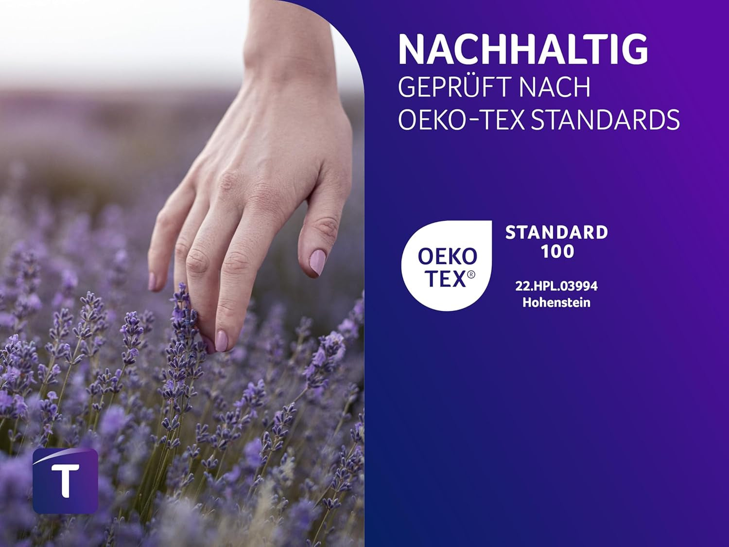Ortopedický zádový/bederní polštář Traumnacht s viskoelastickým pěnovým jádrem a mikroflísovým potahem šetrným k pokožce, certifikován Oeko-Tex, vyrobený podle německých standardů kvality