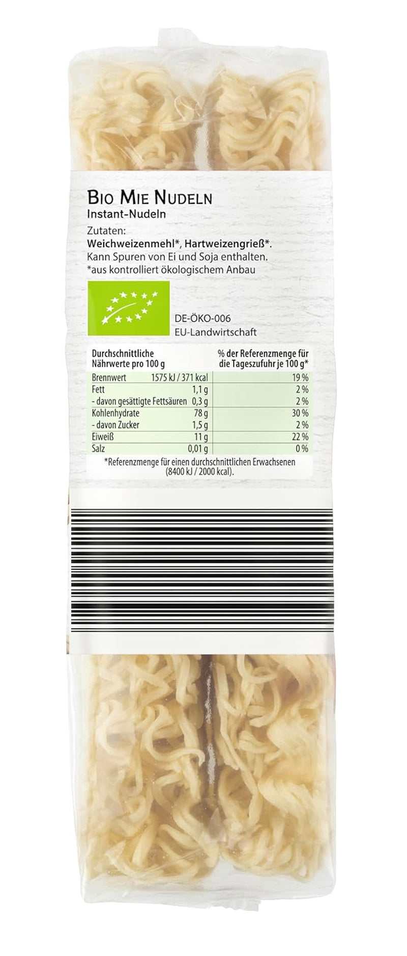 Bamboo Garden Bio nudle Mie, 250 g