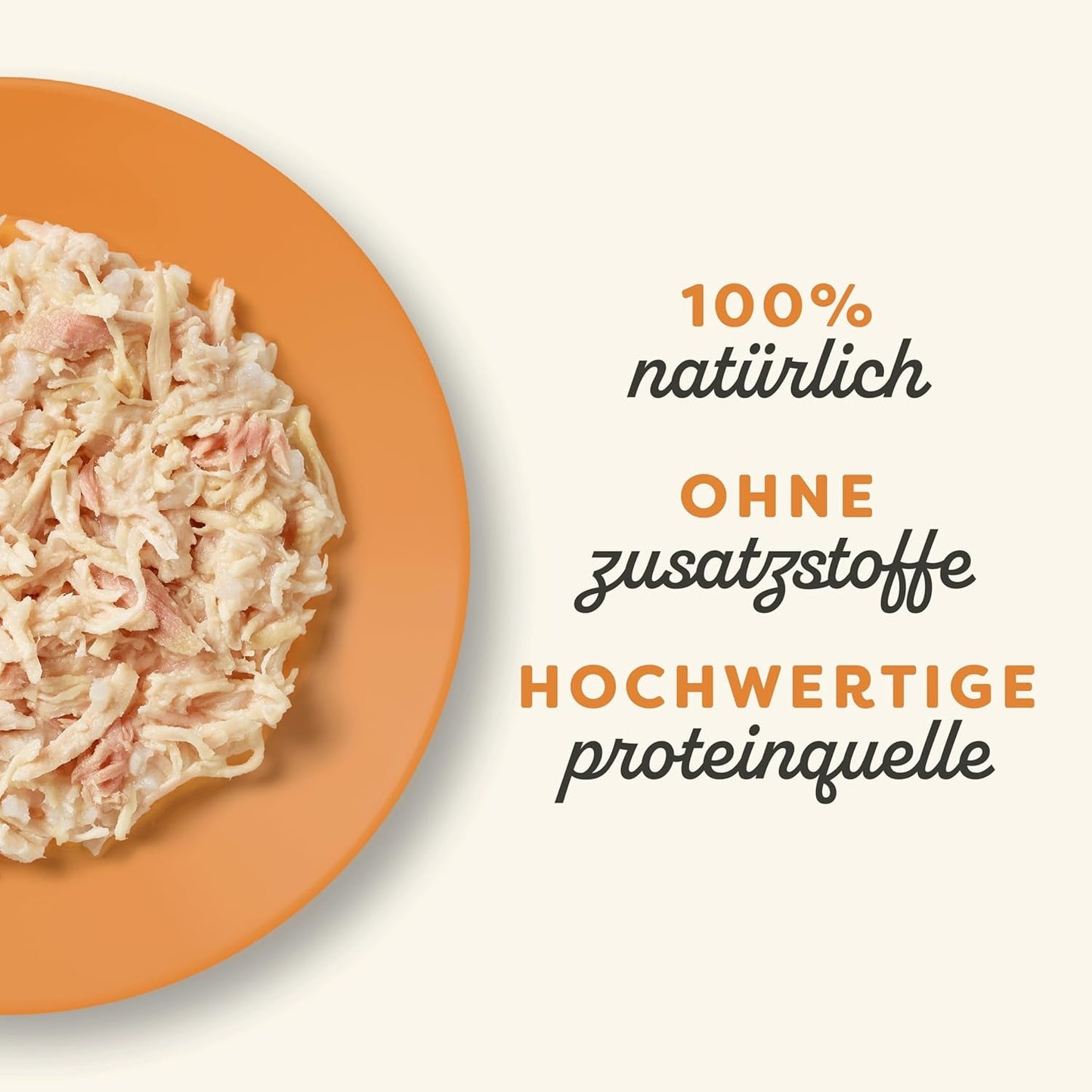 Applaws 100% přírodní Nassfutter für Katzen, Hühnerbrust mit Tunfischfilet in Brühe - Packung mit 12 x 70g Beuteln