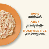 Applaws 100% přírodní Nassfutter für Katzen, Hühnerbrust mit Tunfischfilet in Brühe - Packung mit 12 x 70g Beuteln