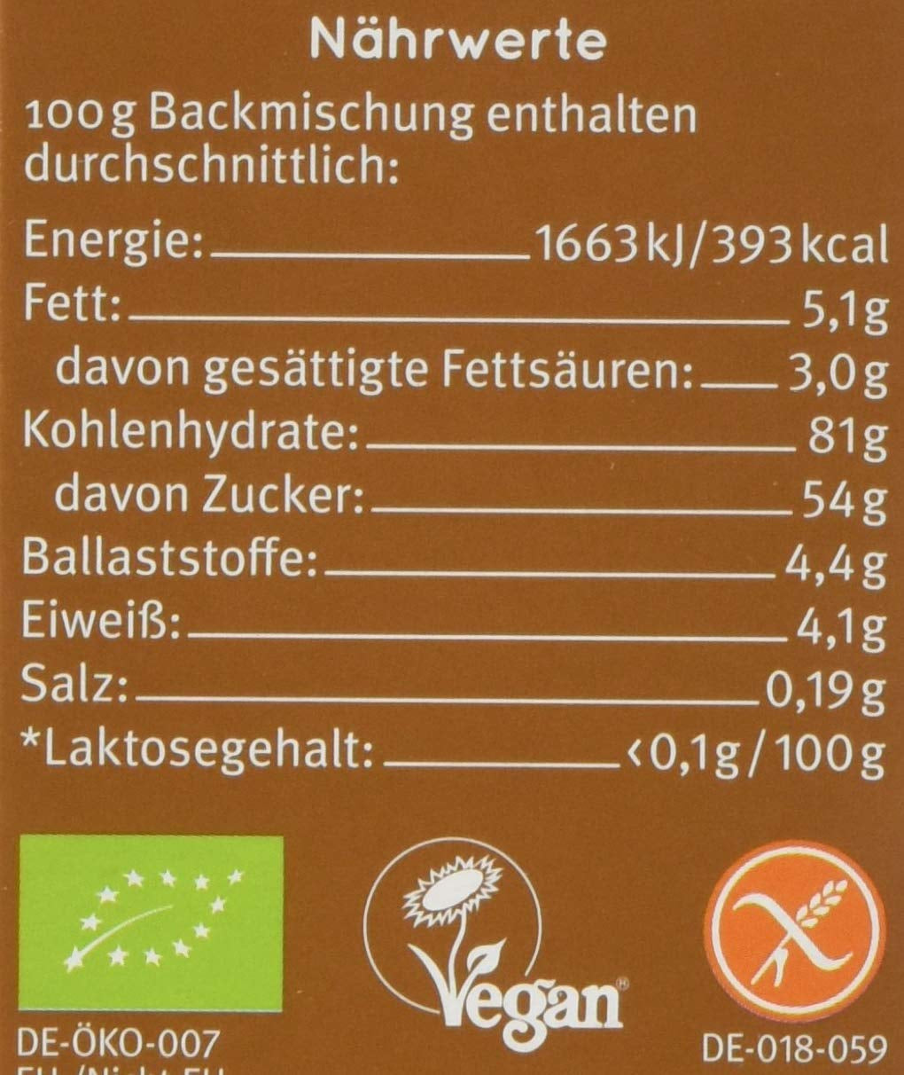 Brownies bez lepku, 3 Err Pack (3 X 400 G) – Bio Naty Shop