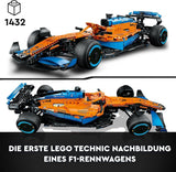 Lego Technic Mclaren závodní auto Formule 1 - Model F1 pro dospělé s motorem V6 a řízením - Dárek pro fanoušky motoristického sportu a sběratele - 42141 Stavebnice Besuche den LEGO-Store