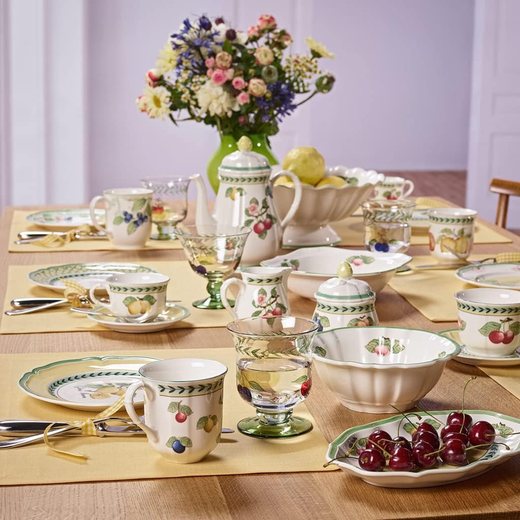 Villeroy & Boch French Garden Fleurence čajová konvice, prémiový porcelán, bílá/vícebarevná 10-2281-0930 0,20 l
