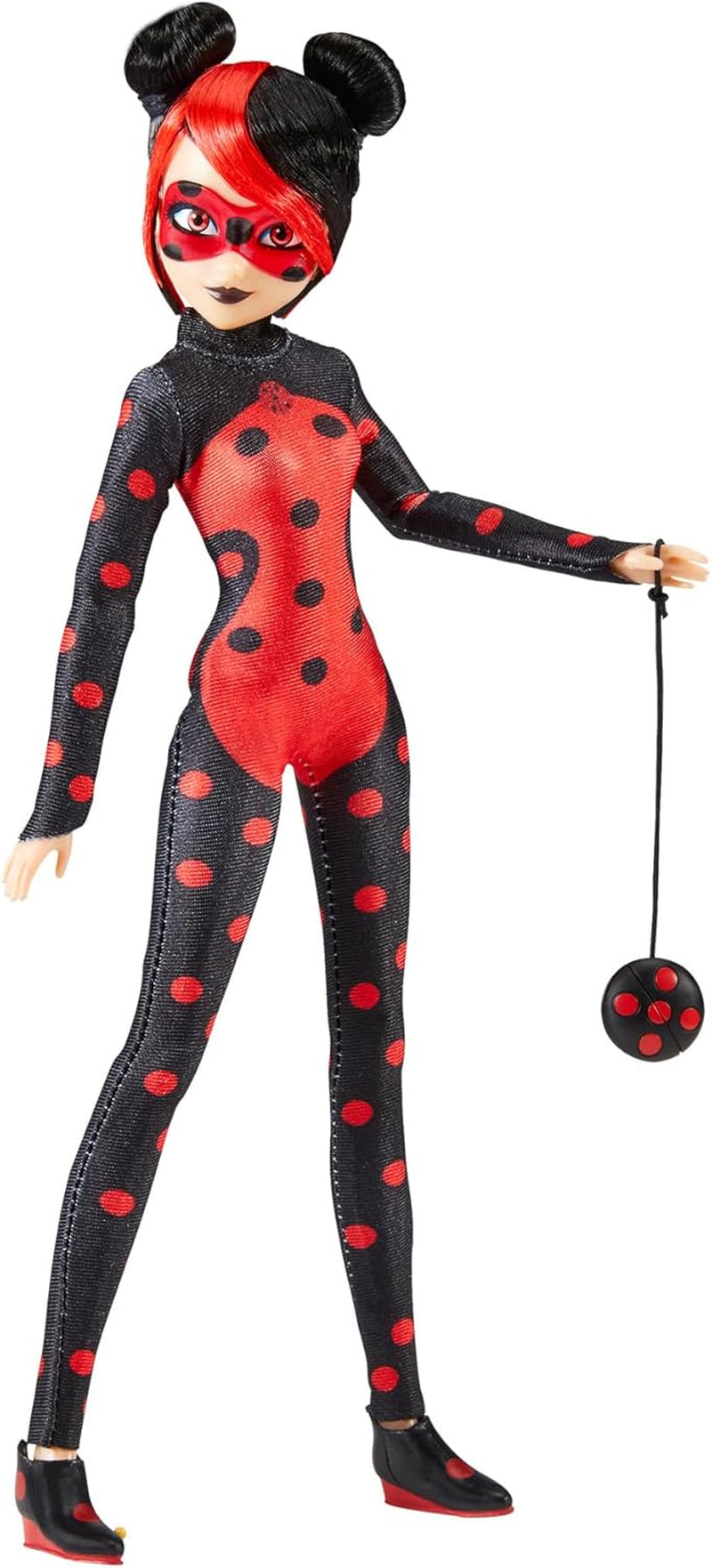 Bandai - Miraculous Ladybug - Panenka Marinette Color Change Surprise - Miraculous Jointed Doll, 26 cm + 3 překvapení - náhodný vzor - P50390 Naty Shop Shadybug Dolls