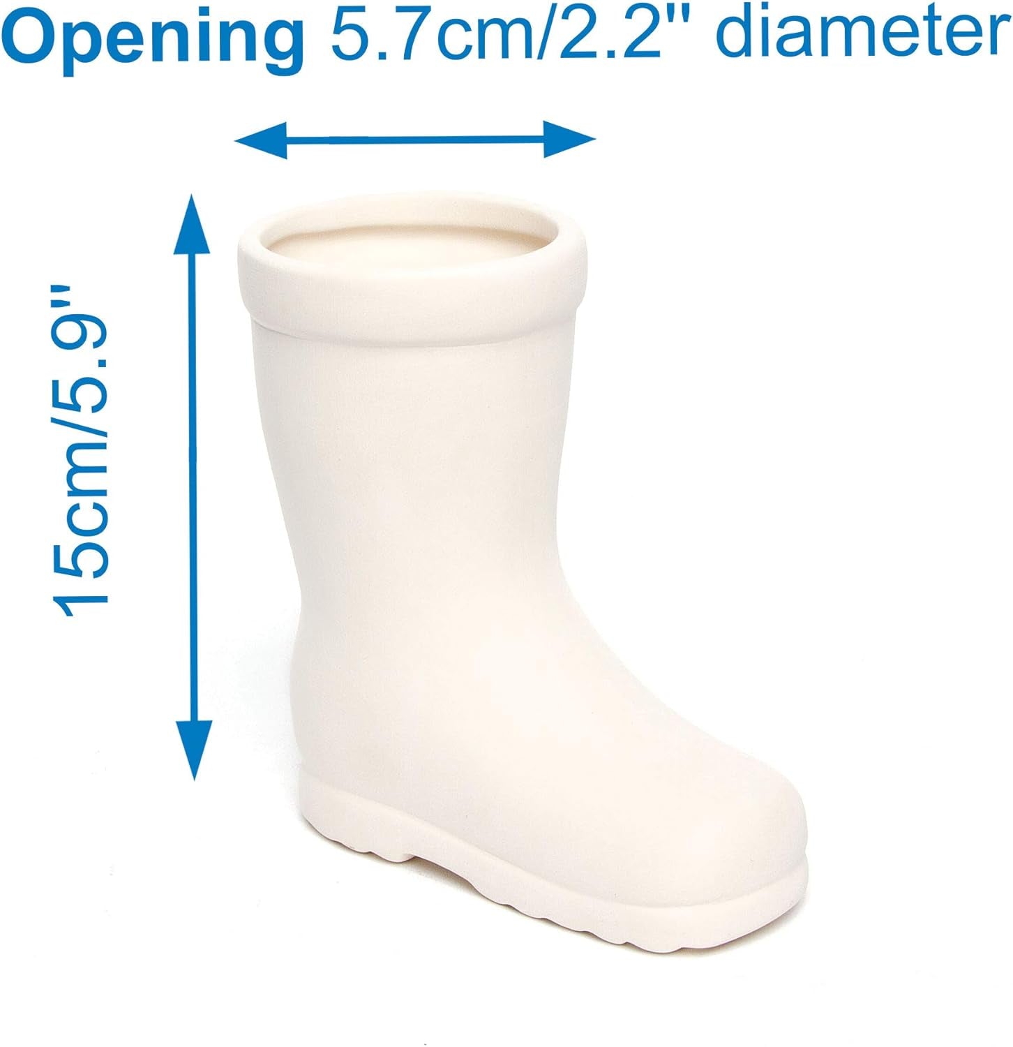 Baker Ross 'Wellies' keramické hrnce pro děti (2 ks)