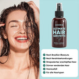 MOÉRIE Ultimate Mineral Hair Growth Spray pro delší, hustší a plnější vlasy - s biotinem a kofeinem - Veganské vlasové produkty, Bez parabenů, Všechny typy vlasů, zamezuje vypadávání vlasů - 2měsíční nabídka Péče o vlasy Naty Shop