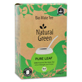 Delicatino - Přírodní zelená PURE LEAF 500G, organická yerba maté bez stopky, čerstvá a bez kouře, organicky pěstovaná, vakuově balená pro maximální čerstvost