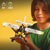 LEGO Technic Stavebnice vrtule pro děti Hračka pro děti Dárek pro chlapce a dívky 8 let starý 4válcový pístový motor Rotující vrtule Model letadla 42198 Stavebnice Besuche den LEGO-Store