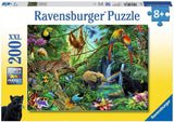 Puzzle Ravensburger pro děti - 12660 Zvířátka v džungli - Puzzle zvířátka pro děti od 8 let s 200 dílky ve formátu Xxl Puzzle Naty Shop Výchozí název