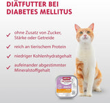 animonda INTEGRA PROTECT Diabetes with Drůbež (16 x 100 g), vlhké krmivo pro diabetické kočky, dietní krmivo pro diabetické kočky, vlhké krmivo bez cukru