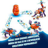 LEGO Dreamzzz 3 v 1 Izzies Dream Animals, Kouzelné vajíčko s minifigurkami Izzy a Dizzy a figurkami zvířat, Fantasy herní sada, Dárek pro dívky a chlapce 8 let 71481 Stavebnice Besuche den LEGO-Store
