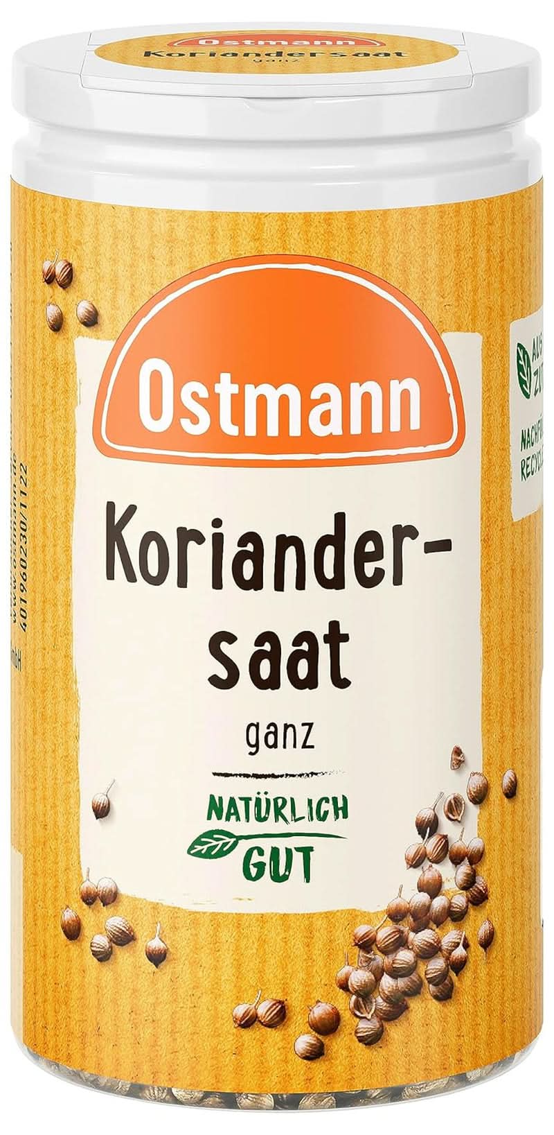 Celá semínka koriandru (design balení se může lišit) Naty Shop Spices