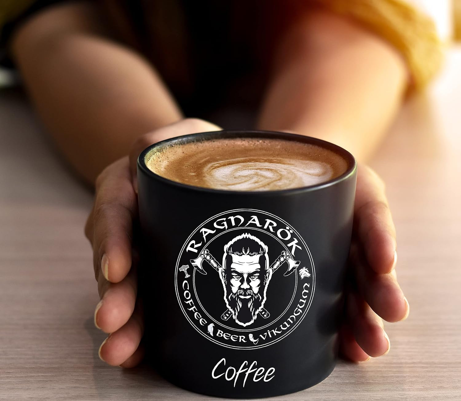 C&T "Ragnarök Coffee" nordischer Röst-Kaffee | 1000g Bohne husa | als Espresso & Cafe Crema bar | kräftig + würzig + aromatický | 100% přírodní s kofeinem