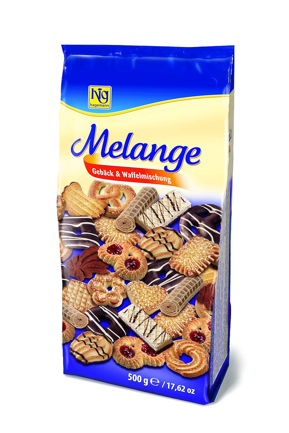 Směs na oplatky Melange, čokoláda, 500g