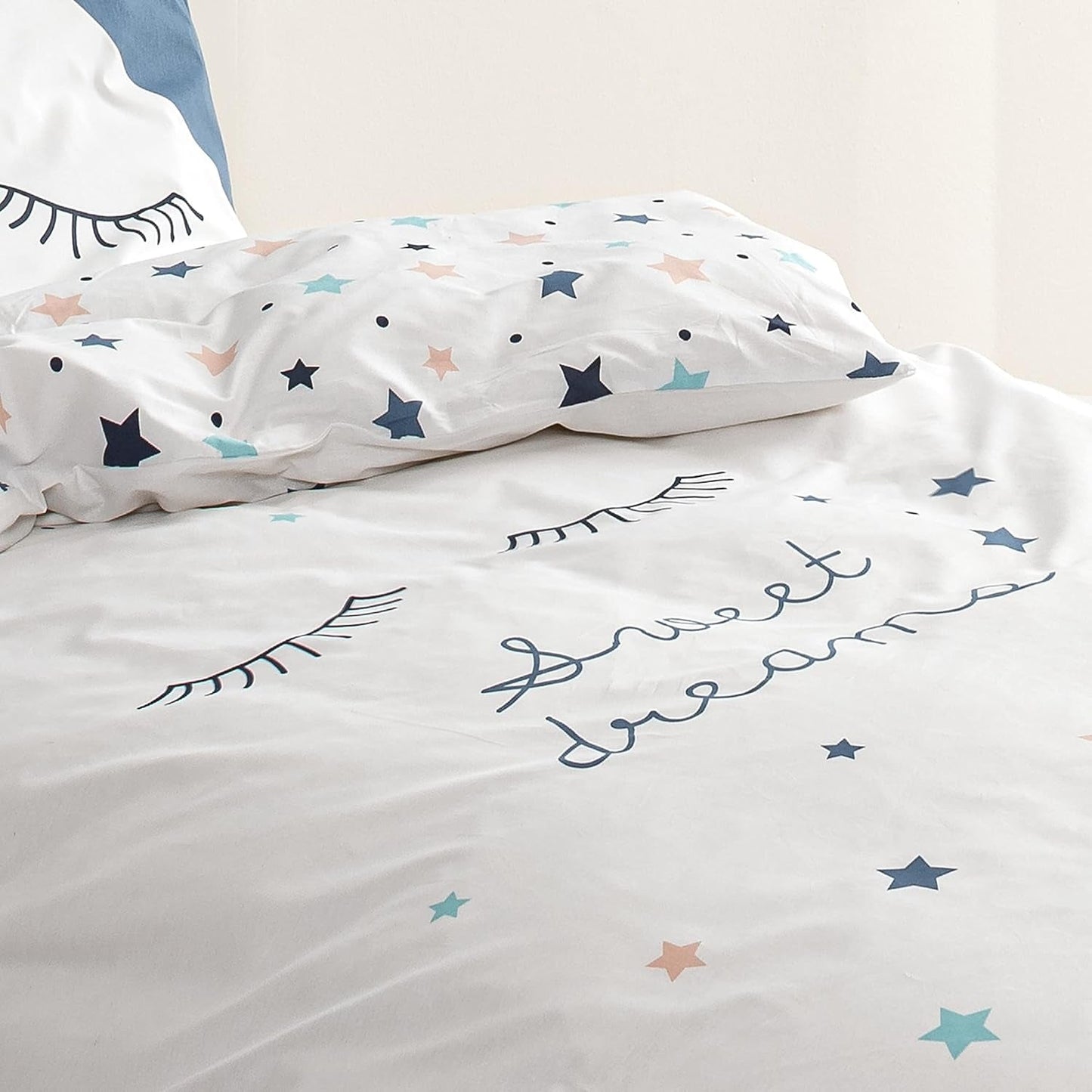 Sada povlečení pro děti, oboustranné, Povlečení Stars - dětské Naty Shop
