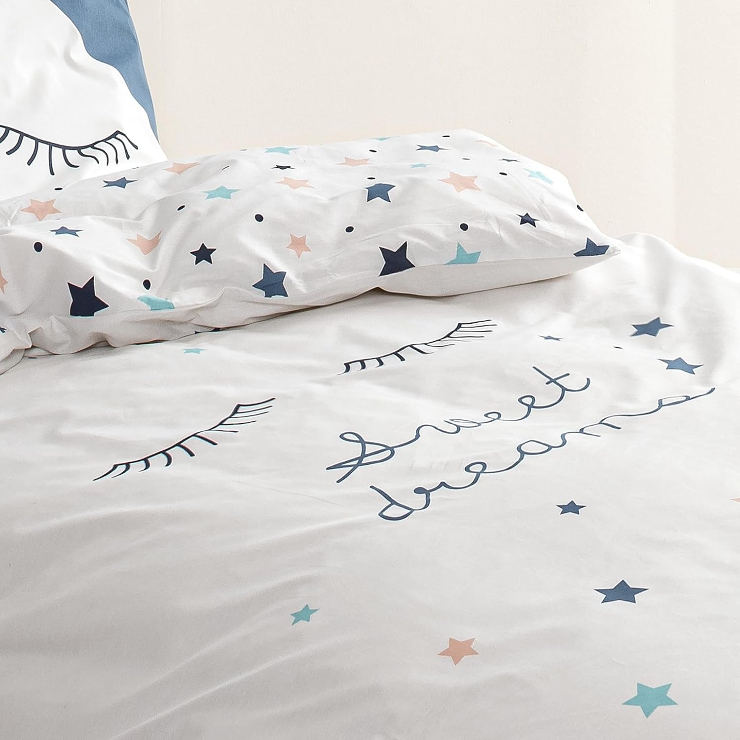 Sada povlečení pro děti, oboustranné, Povlečení Stars - dětské Naty Shop