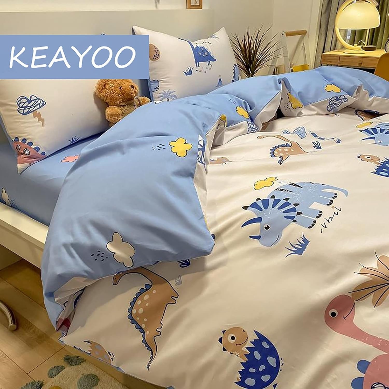 Povlečení pro děti, unisex, dinosauři, bavlna Povlečení - dětské Naty Shop