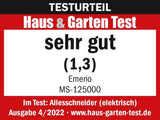 Emerio Univerzální kráječ "Made in EU" MS-125000, čepel z nerezové oceli vyrobena v Německu, nastavitelná 0-17 mm, 100 W Skartovačky a kráječe Naty Shop