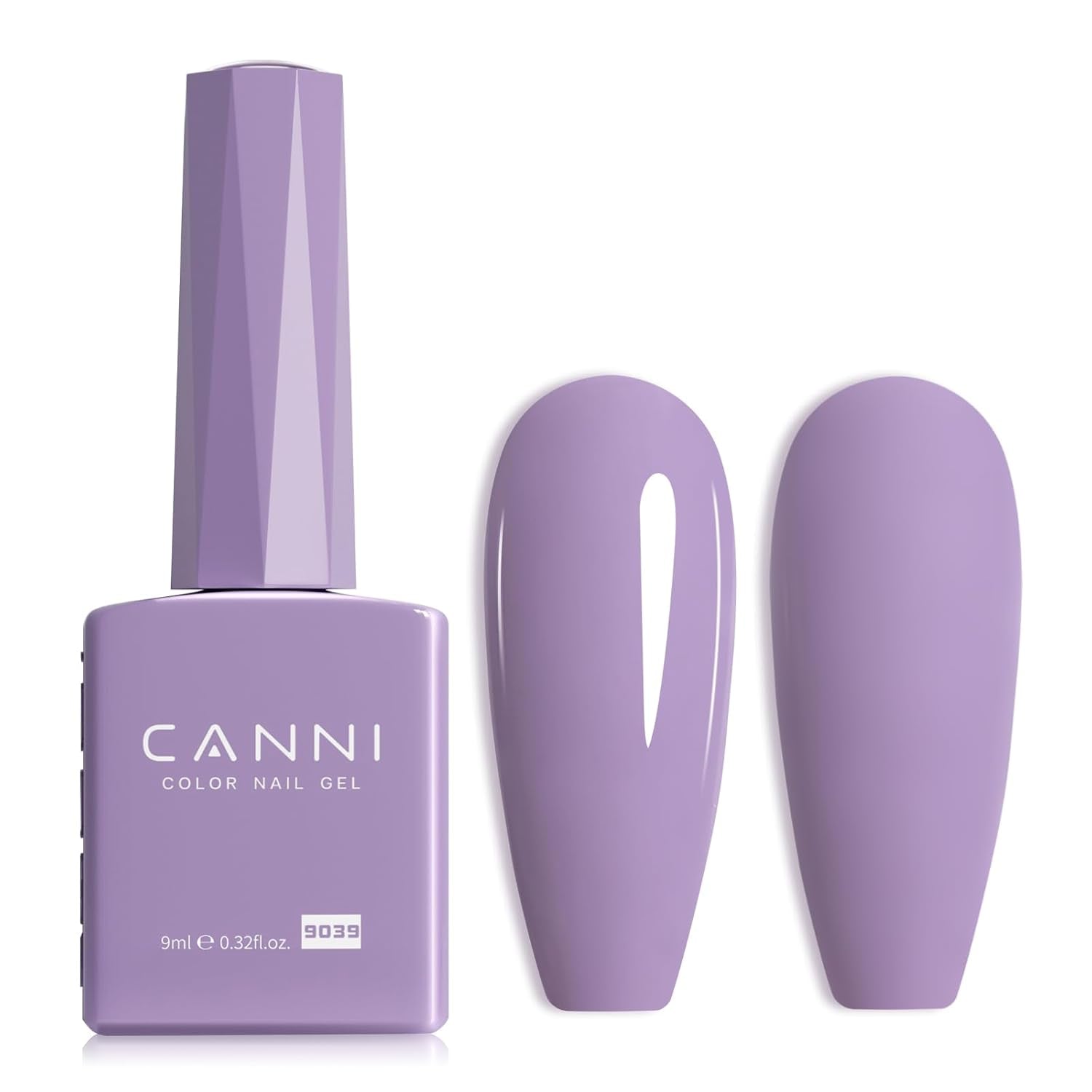 CANNI gel lak na nehty, semipermanentní, tmavě fialový, lak na nehty, UV gel, soak off, manikúra