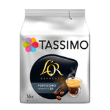 Tassimo Kapseln L'OR Espresso Fortissimo, 5 x 16 polštářků, 80 kávových kapslí