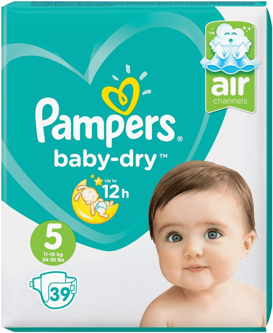 Plenky Pampers 81657566 Baby-Dry Pants, bílé