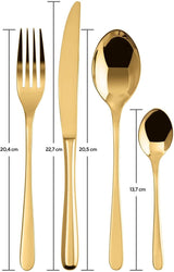 Sambonet 52553G81 - Sada příborů Taste Golden 24 kusů Kitchen Naty Shop