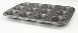 Forma na muffiny Zenker s 12 formami na pečení (Ø 7 cm), na muffiny a cupcakes, rozměry: 38,5 x 26,5 x 3 cm Formy na pečení a plechy Naty Shop