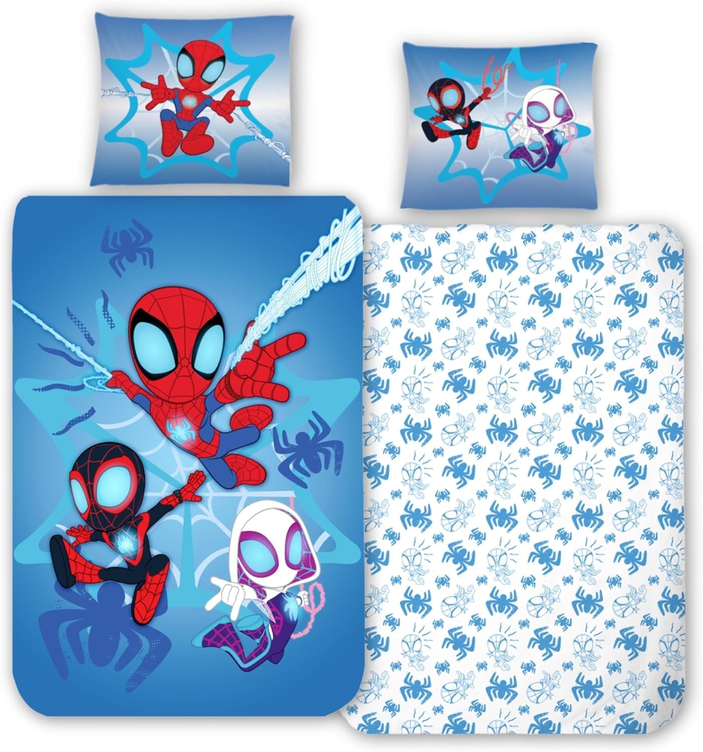 Dětské povlečení, různé kreslené postavičky, 100% bavlna Povlečení - dětské Naty Shop Spidey