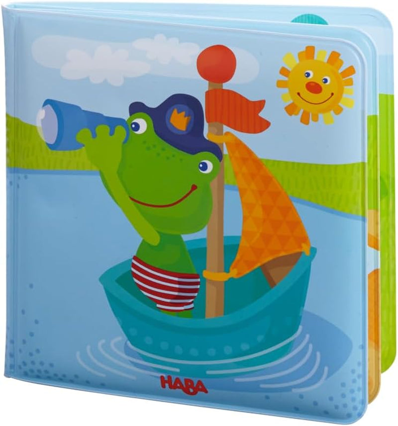 HABA 302634 Captain Frog 2 knížka do vany, hračka pro batole Jucarii Bebe Naty Shop Výchozí název
