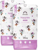 Plenky Mama Bear Disney Ultra Dry velikost 4 (8-14 kg), bílé, 84 kusů (1 balení)