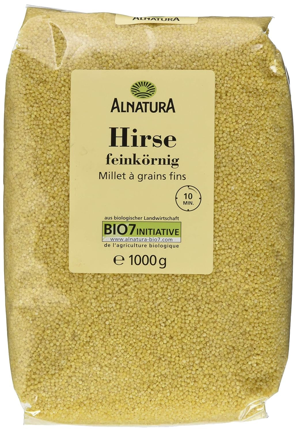 Balení celých jáhel 1 kg