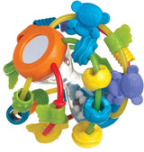 Playgro chrastící míček pro děti - chrastící míček pro děti - chrastící míček pro děti - chrastící míček - motorika - hračka pro děti - motorika pro děti - barevné Hračky Bebe Naty Shop Hrajte si a učte se
