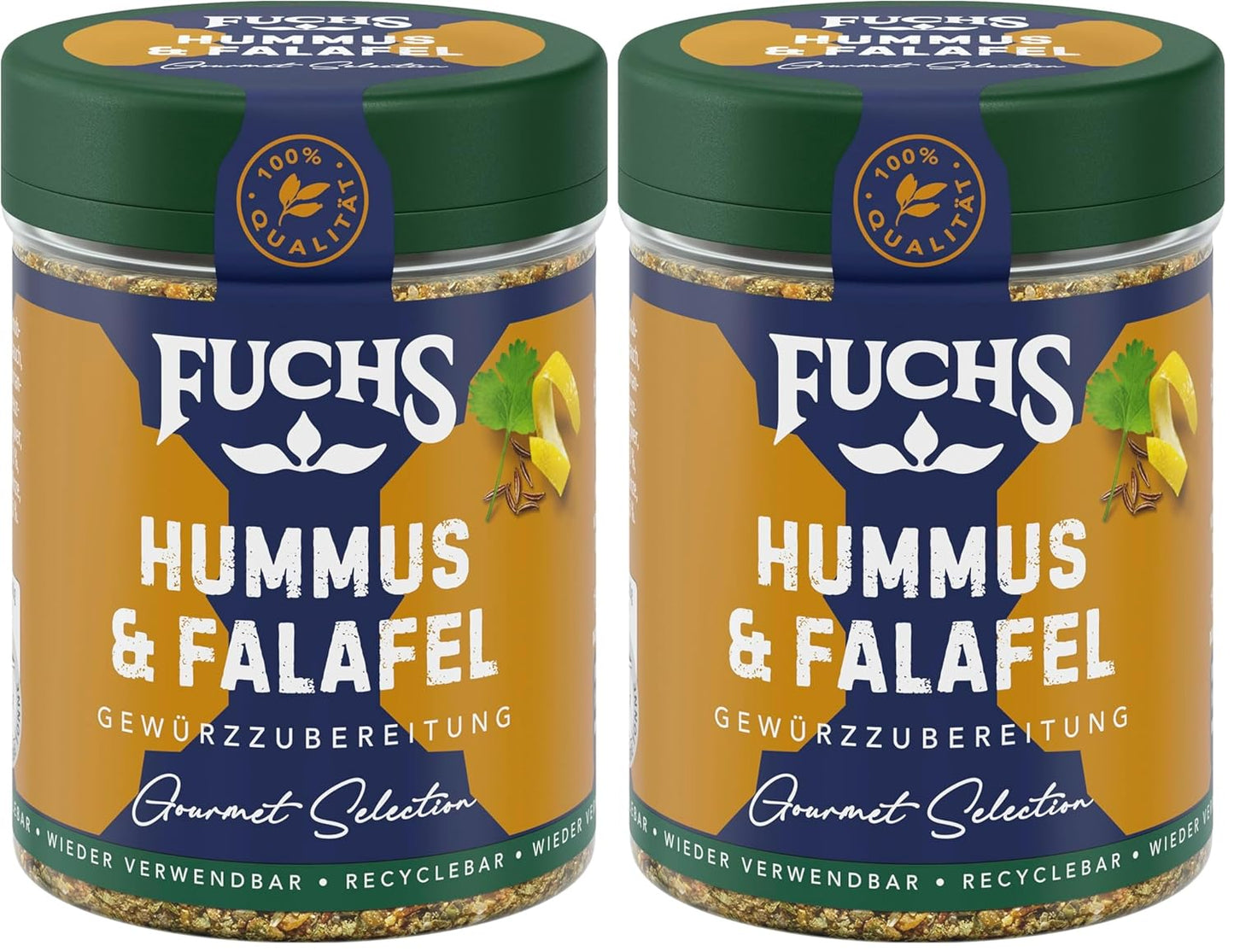 Fuchs Spices Gourmet Selection Blízký východ/Afrika - Kuskus a bulgurová směs koření Plnitelná směs koření na dochucování jídel Bulgur Vegan 55g