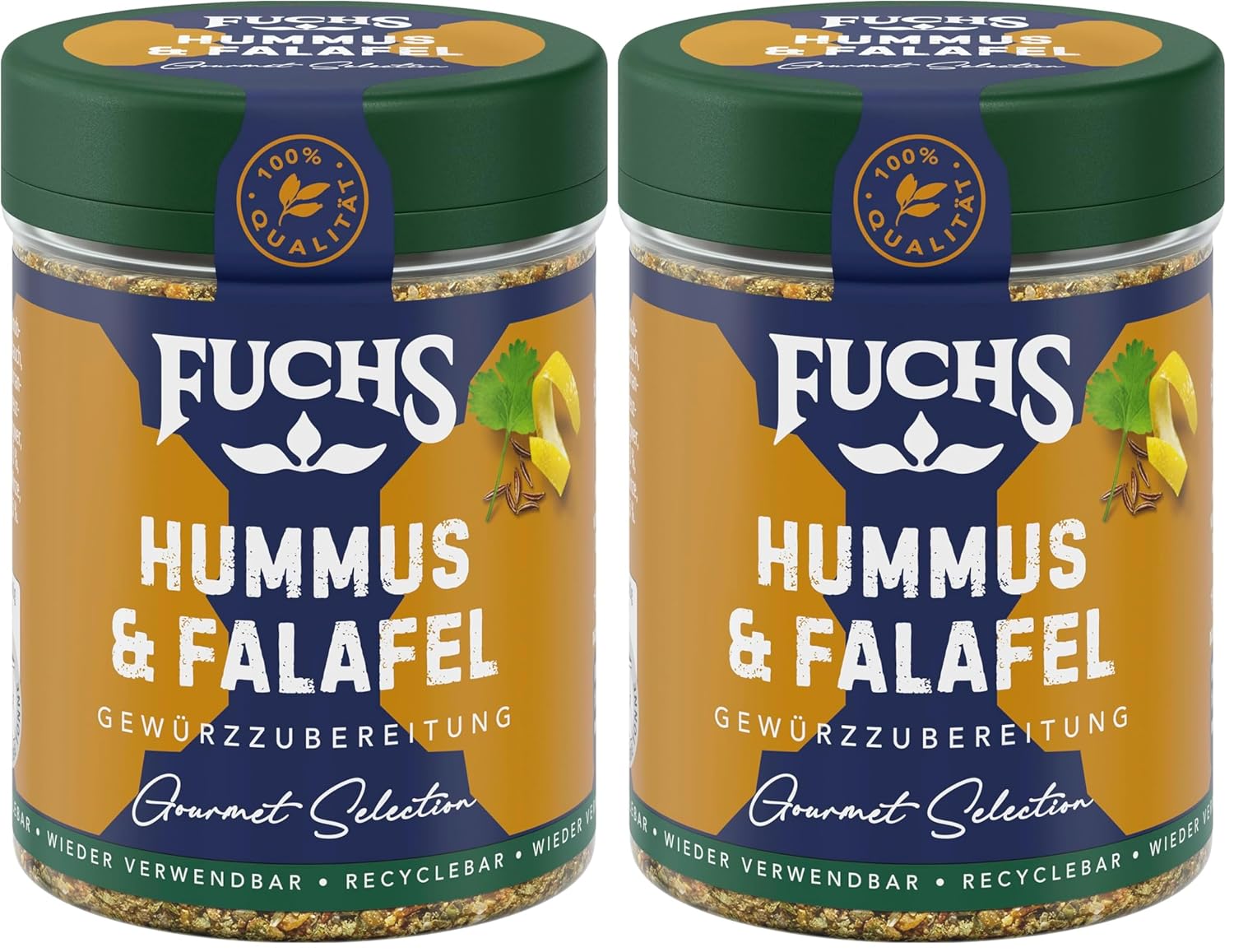 Fuchs Spices Gourmet Selection Blízký východ/Afrika - Kuskus a bulgurová směs koření Plnitelná směs koření na dochucování jídel Bulgur Vegan 55g