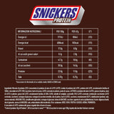 Snickers Proteinové tyčinky s čokoládou - bohatá chuť s lískooříškovým karamelem a nugátem, hromadné balení 18x47g