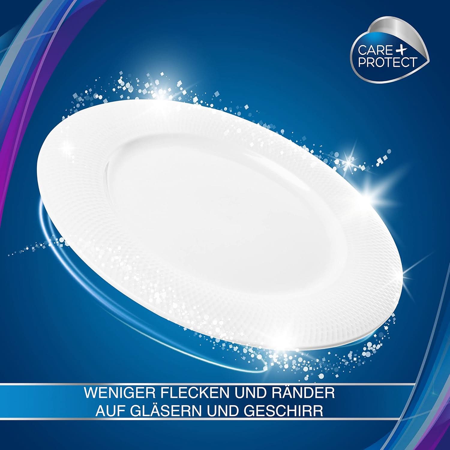 CARE + PROTECT- Extra Shine Univerzální oplachovací prostředek do myček / Pro všechny myčky / Rychleschnoucí / 500 ml Kuchyňské čisticí prostředky Naty Shop