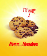 Daim Cookies Marabou Daim XL 10x184 g - Křupavé kousky Daim v lahodné sušence