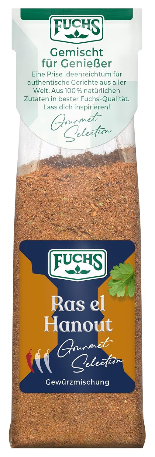 Fuchs Spices Gourmet Selection Blízký východ/Afrika - Kuskus a bulgurová směs koření Plnitelná směs koření na dochucování jídel Bulgur Vegan 55g
